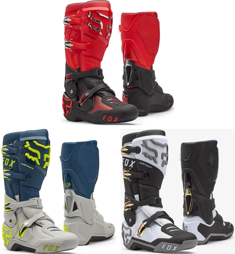 Botas Fox Racing Instinct - Motocross MX Off-Road Dirt Bike ATV Enduro Foto 1 de 1