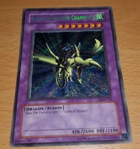 Yu-Gi-Oh! TCG Gaia the Dragon Champion Legend of Blue Eyes White Dragon LOB-125 - Picture 1 of 1