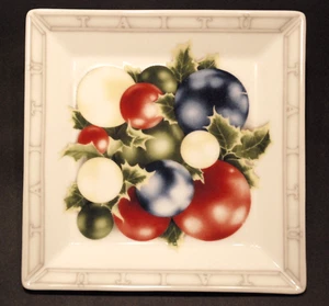Taitù, taitü, taitu, Weihnachten Schale 'Auguri 2000' by Emilio Bergamin, Kugeln - Bild 1 von 5