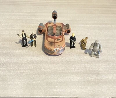 Micro Machines Star Wars Action Fleet Luke's Landspeeder W/ Figures 1995 - Image 1 of 4