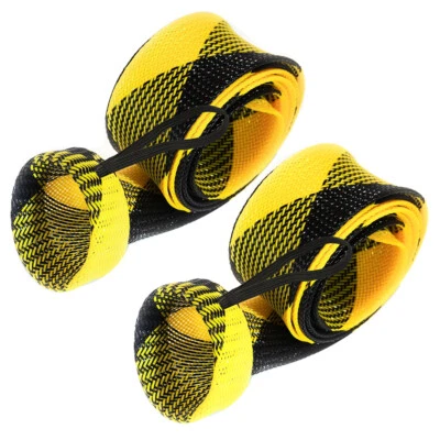 2 peças meias de vara de pesca manga vara capas para vara giratória vara de lançamento de isca - Imagem 1 de 4