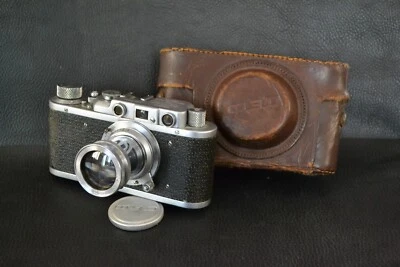 RARA CÁMARA TELÉMETRO FED-S NKVD USSR No.57950 1/1000c FED 2/50 mm M39 Foto 1 de 4