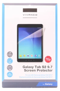 Vivanco Bildschirm Schutz Folie Samsung Galaxy Tab S2 S3 Tablet 9.7" Display 144 - Bild 1 von 1