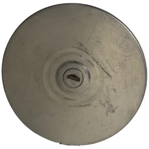 FORD XA XB XC FALCON Lockable Fuel Cap Petrol Filler Lid Chrome Original ZF ZG - Picture 1 of 12