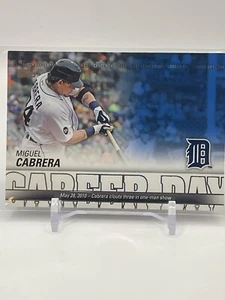 Miguel Cabrera 2012 Topps Karrieretag Insertkarte # CD11 Detroit Tigers Baseball - Bild 1 von 2