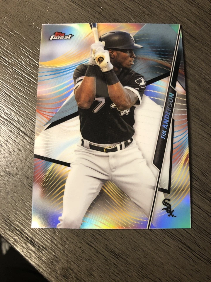 2020 Topps Finest Refractor Tim Anderson #18-Mint - Image 1 of 2