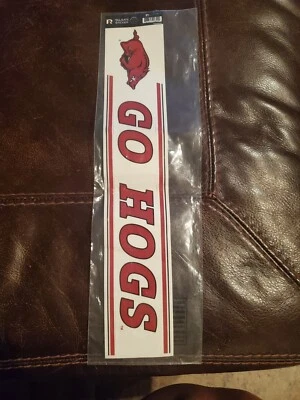Arkansas Razorbacks Decal- Tailgate Sticker! Made In USA! by Rico - Image 1 of 3