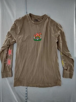 Eighty Eight Shirt Mens Medium Long Sleeve Mushroom Stoner  - Image 1 of 4