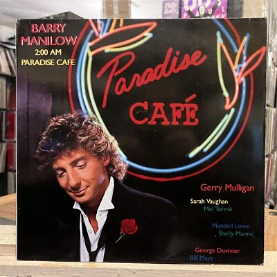 [ROCK/POP/JAZZ]~EXC LP~BARRY MANILOW~2:00 Am Paradise Cafe~[1984~ARISTA]~UK IMPO - Image 1 of 4