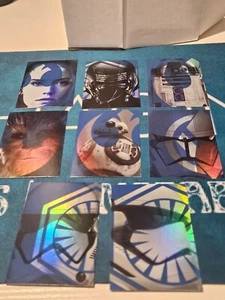 2019 Journey to Star Wars: The Rise of Skywalker Foil Complete 8 Card Insert Set - Picture 1 of 2