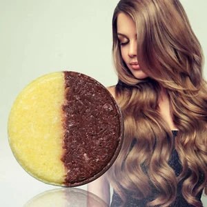Hair Darkening Shampoo Bar Natural Organic Conditioner Hair Repair Caring 100g - Picture 1 of 7