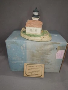 1991 Farbour Lights Lighthouse #108 Burrows Island, Washington *caja 993 dañada - Imagen 1 de 9