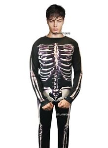 Donnie Darko Skeleton Suit Party Adult Costume Fancy Dress Halloween Jumpsuit