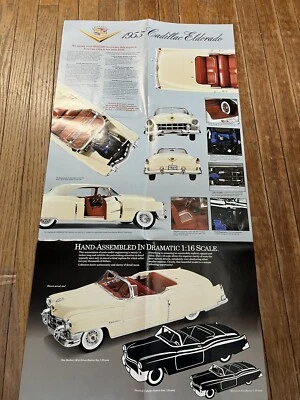 1953 CADILLAC ELDORADO CONVERTIBLE 1/16  DANDURY MINT  Papers - Image 1 of 4