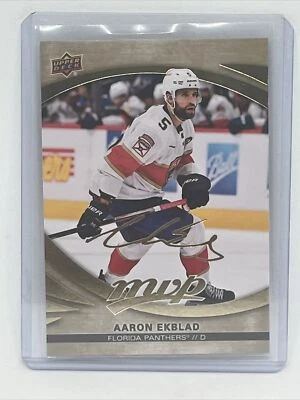 Florida Panthers - Aaron Ekblad - 23/24 UD MVP - Gold Scripts - #202 - Image 1 of 3