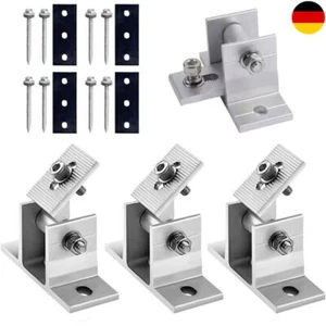Solarpanel Halterung Vario Konsole PV Aufständerung Verstellbar Befestigung Alu - Bild 1 von 15