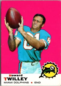 1969 Topps Howard Twilley #28 A650 - Picture 1 of 2