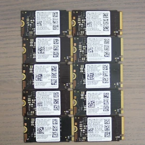 Lot of 10 Samsung PM991 PM991a 512GB M.2 2242 NVMe SSD MZALQ512HALU MZALQ512HBLU - Afbeelding 1 van 2