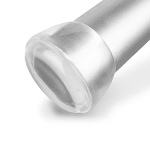 Clear Furniture Leg Feet 12mm Transparent Ferrules Table Chair End Cap Stoppers - Picture 1 of 5