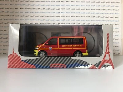 VOITURE VOLKSWAGEN T6 POMPIER SDIS 2A 1/43 ODEON SERIE LIMITEE à 500 pièces NEUF - Photo 1/4