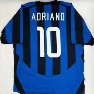 Adriano #10 Inter Mailand 2003/2004 Home ORIGINAL Nike Vintage Rare Soccer Jersey (XL) - Bild 1 von 13