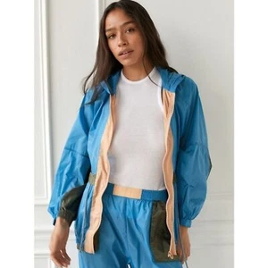 Chaqueta Urban Outfitters Out From Under Devon Colorblock Cremallera Para Mujer Talla XS Nueva con Etiquetas - Imagen 1 de 8
