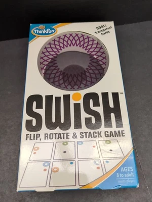 SWISH Flip Rotate Stack Pattern Making Card Game ThinkFun ▪︎ New In Box - Image 1 of 4
