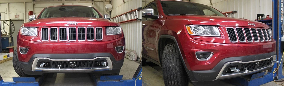 Placa base de vehículo Blue Ox BX1128 remolque delantero para Jeep Grand Cherokee 11-22 Foto 1 de 2