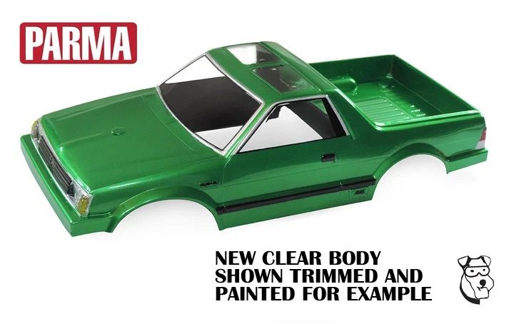 #10212 - 1/10 PARMA SUBARU BRAT Original CUERPO RC TRANSPARENTE Ajuste Directo TAMIYA Foto 1 de 3