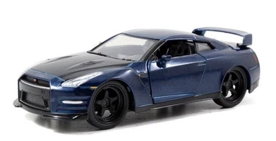 JADA TOYS, NISSAN GT-R 2009 Fast & Furious 7 blu, 1/32,  JAD97037 - Immagine 1 di 2