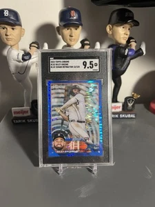 2023 Topps Chrome #182 Riley Greene blue sonar /125 SGC 9.5 - Picture 1 of 2