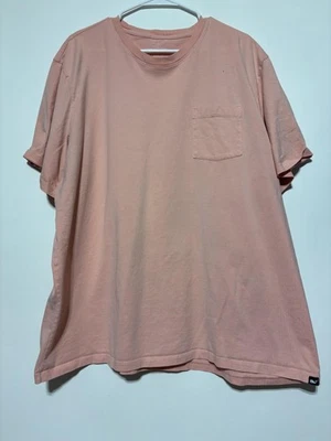 Vineyard Vines Hombres Talla 2XL Rosa Pima Algodón Bolsillo Camiseta Informal Camisa Top Foto 1 de 4