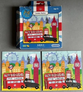 Mini rompecabezas de viaje Jig In A Box “London Skyline” 60 piezas, Gibsons - Imagen 1 de 14