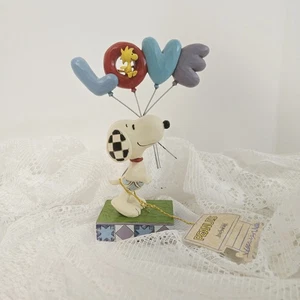 Peanuts Snoopy Woodstock Jim Shore Love is in the Air Figur Neu mit Etikett - Bild 1 von 11