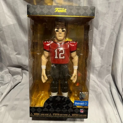 Funko Oro TOM BRADY New England Patriots 12” Figura Exclusiva Walmart Nueva Foto 1 de 4