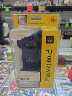 Sony Playstation 2 Wireless Force 2 Katana Controller Blue New Sealed Official - Image 1 of 4
