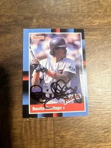 1988 Donruss - Benito Santiago #114 Autographed - Picture 1 of 3