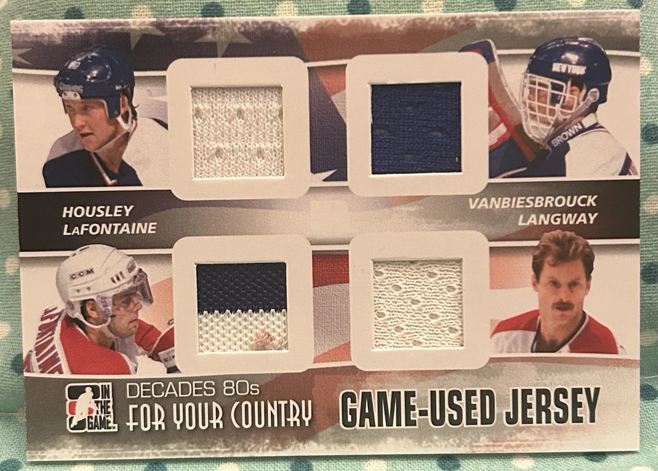 Camiseta deportiva 2011 In The Game Decade 80s For Your Country usada en juegos Estados Unidos EE. UU. Foto 1 de 2