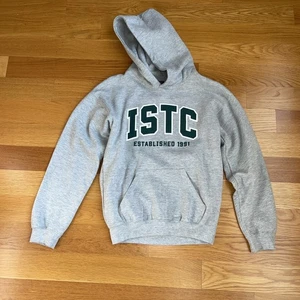 ISTC International Sports Training Camp Sweatshirt Kids Size Large Gray - Picture 1 of 7