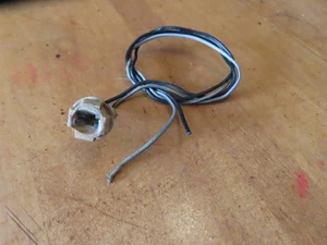 MOPAR 60s 70s TURN SIGNAL MARKER LIGHT LAMP SOCKET WIRE HARNESS CONNECTOR OEM - Bild 1 von 3