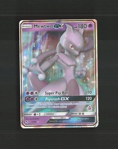 Mewtwo GX 31/68 Hidden Fates Ultra Rare Holo Pokemon Karte DMG - Bild 1 von 10