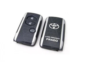 TOYOTA LAND CRUISER PRADO 150 REMOTE KEY SHELL CASE Argento 89072-60D70 GENUINE - Picture 1 of 24