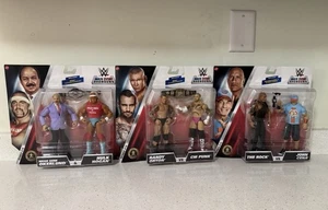 2024 MATTEL~WWE MAIN EVENT~MEAN GENE & HULK HOGAN~The Rock & Cena - Orton & Punk - Picture 1 of 15