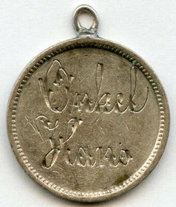 Moneda de plata Suecia Grabada Love Token 25 minerales con nombre ¡17 mm!!!  - Imagen 1 de 2
