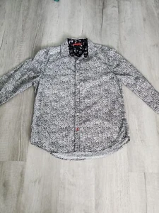 Sons of intrigue button down Men's longsleeve shirt Size Large - Picture 1 of 8
