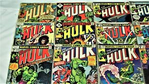 Marvel Comics - The Incredible Hulk - Bronze Age - 13 Book Lot