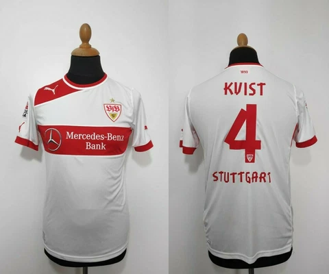 VfB Stuttgart Jersey Kvist #4 2012-13 Authentic White Puma Shirt Sz.176 Youth Cover