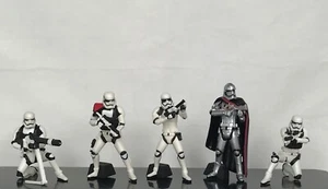Star Wars Desktop Stormtroopers Captain Phasma First Order gashapon Takara Tomy - Picture 1 of 7