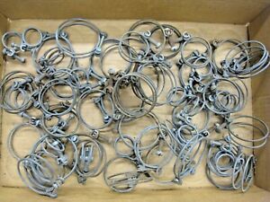 Lot of Vintage Wire Band Radiator Hose Clamps Car or Truck OEM Restore Hardware