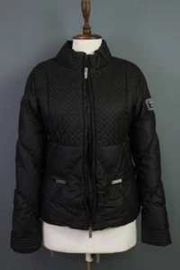 VERSACE JEANS Black Puffer Duck Down Jacket Size 38 - Picture 1 of 24